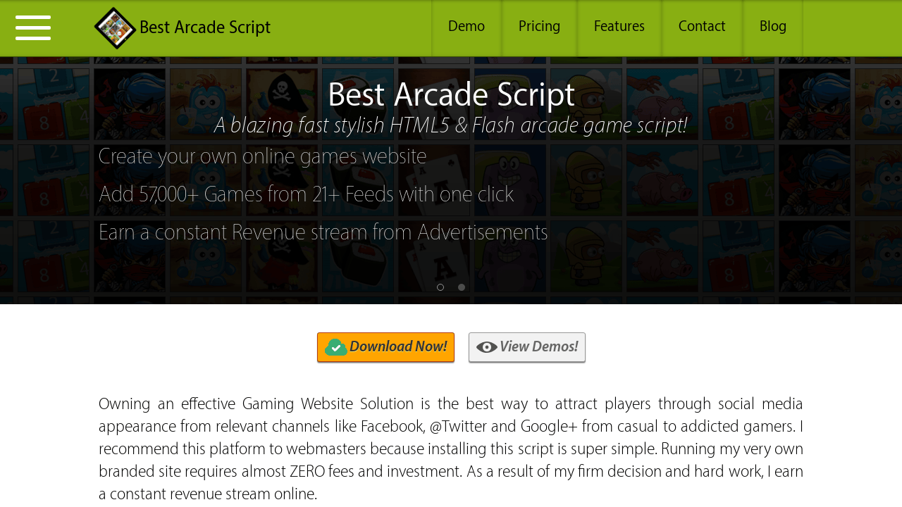 Best Arcade Script